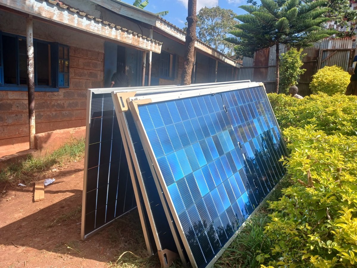 Solar panels installed at CGH — Phase 1, 2026